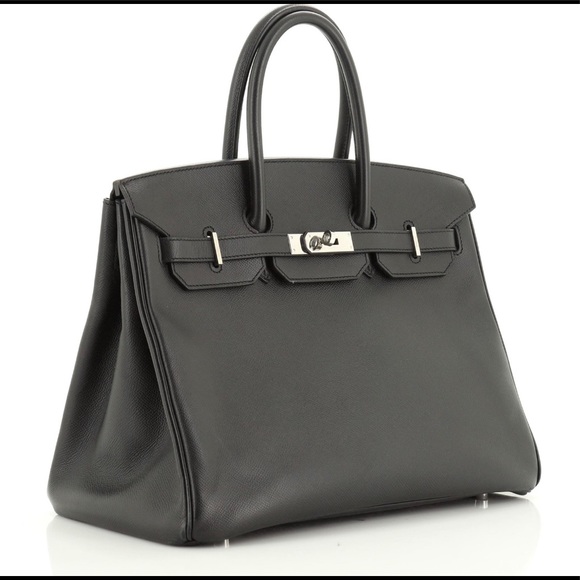 Hermes Birkin 35 Epsom Leather Black Palladium - Picture 2 of 16